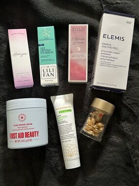 Ipsy Skin Care, Retinol, Mask, Peel, Serum Bundle Elemis First Aid Beauty